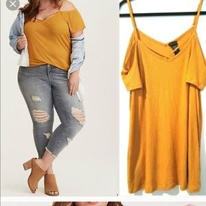 Mustard Yellow Top